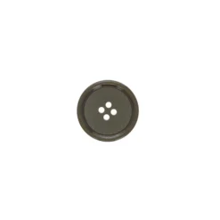 Bouton galalithe Gelo - vert kaki