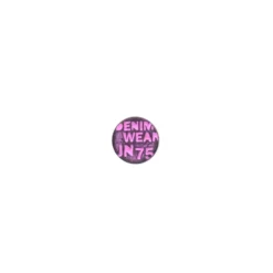 Bouton jeans Denim color - fuchsia