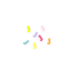 Bouton lettre J Color