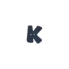Bouton lettre K