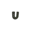 Bouton lettre U