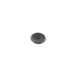 Bouton Métal aspect bois noir