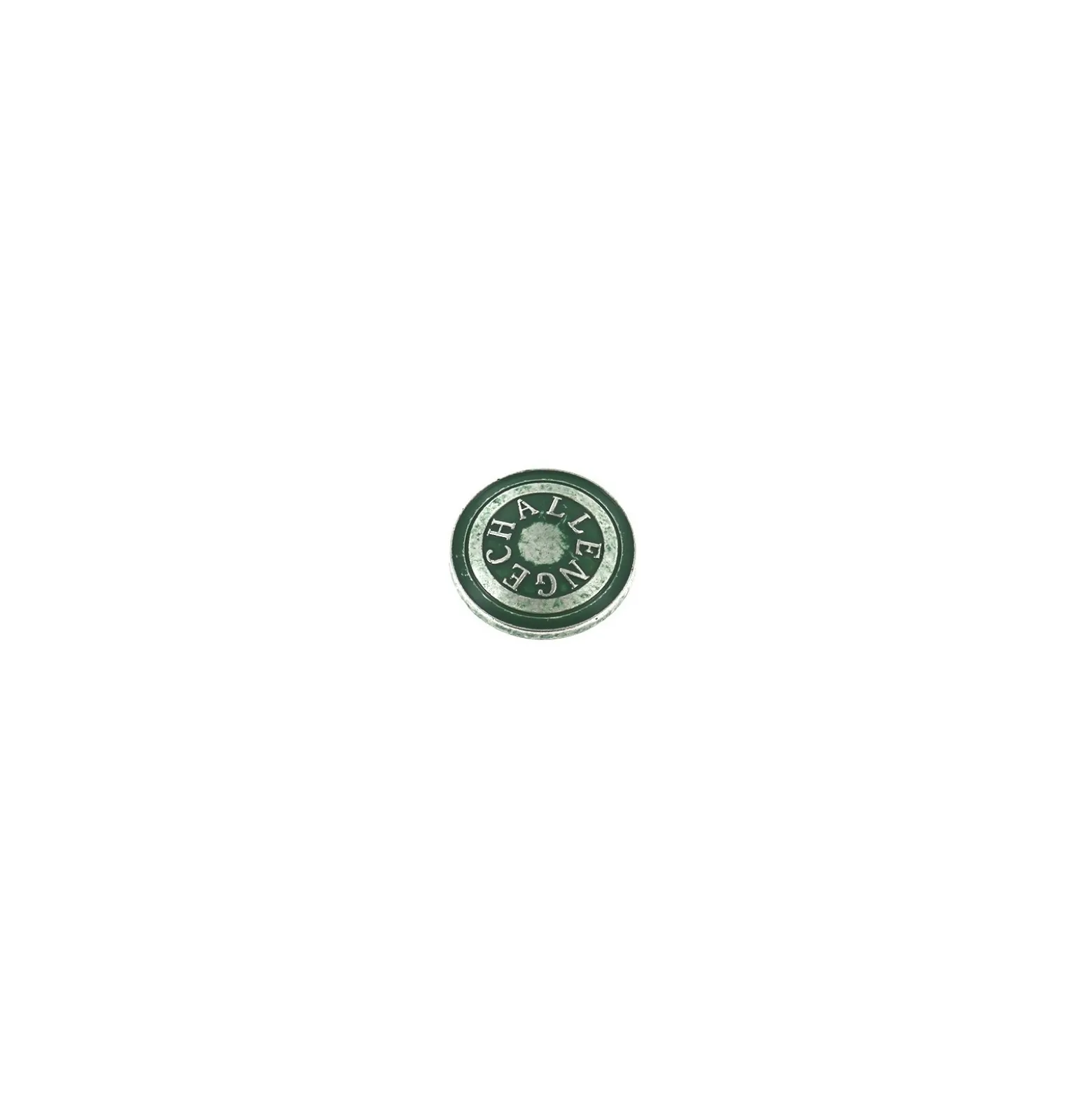Bouton métal Challenge - vert