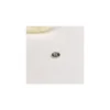 Bouton métal Daniel - argent