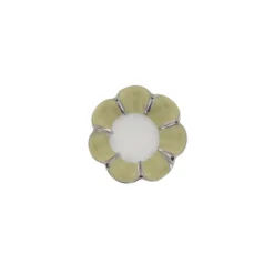 Bouton Métal Romantic Flower Vanilia