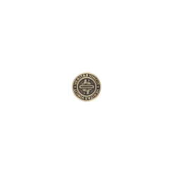 Bouton métal Veritas Vincit - bronze