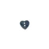 Bouton nacre coeur marine
