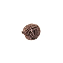 Bouton pelote noisette