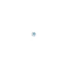 Bouton Polyester Alamandra bleu