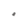 Bouton polyester Animaux aspect métal Lion Argent