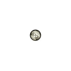 Bouton polyester Basile - Gris