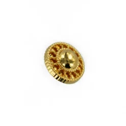 Bouton polyester Bella - or