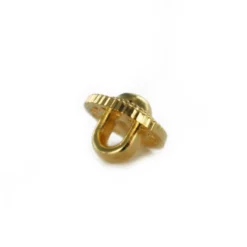 Bouton polyester Bella - or
