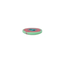 Bouton polyester Bubble gum - fuchsia/vert