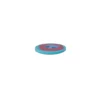 Bouton polyester Bubble gum - fuchsia/bleu