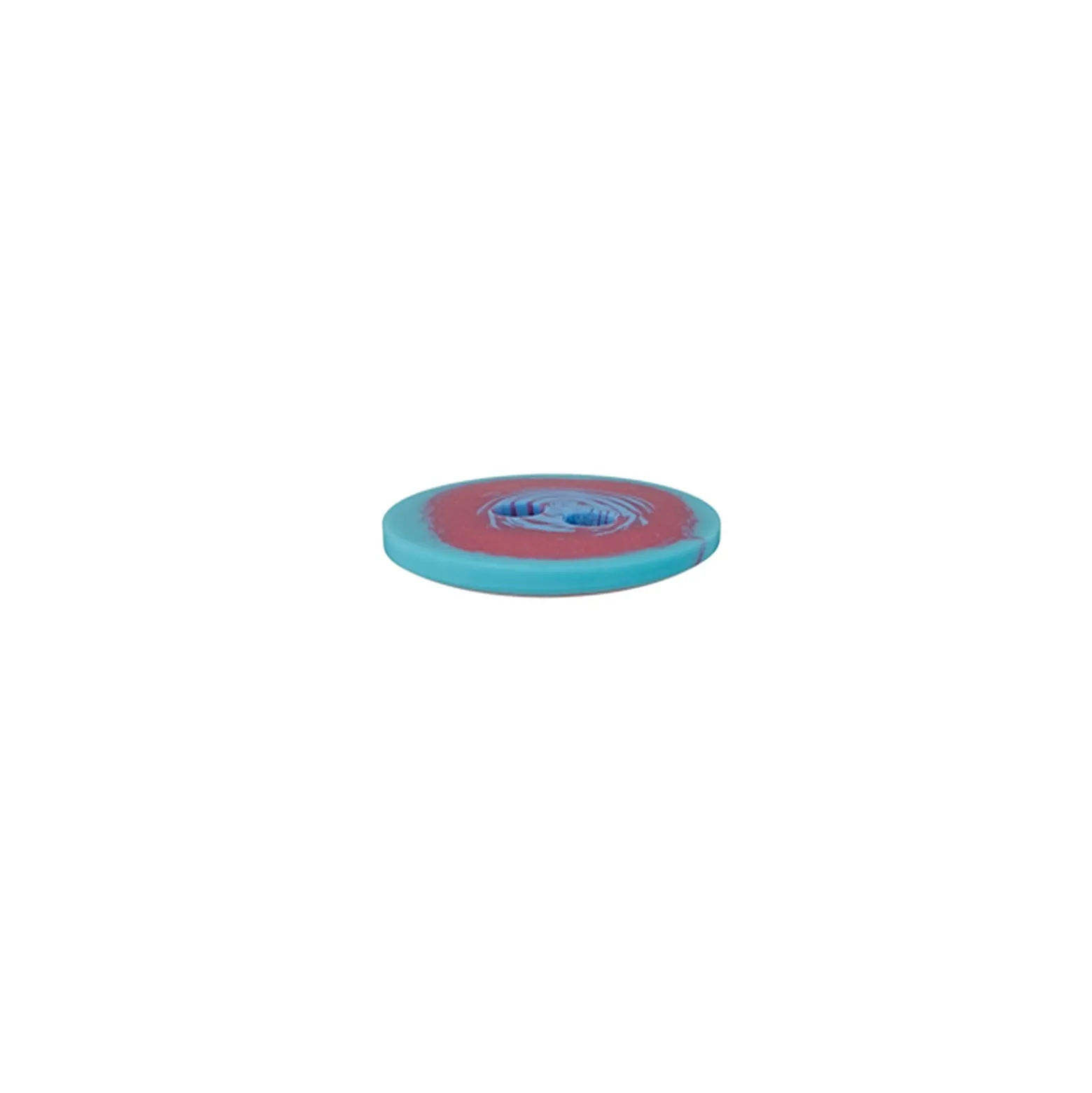 Bouton polyester Bubble gum - fuchsia/bleu