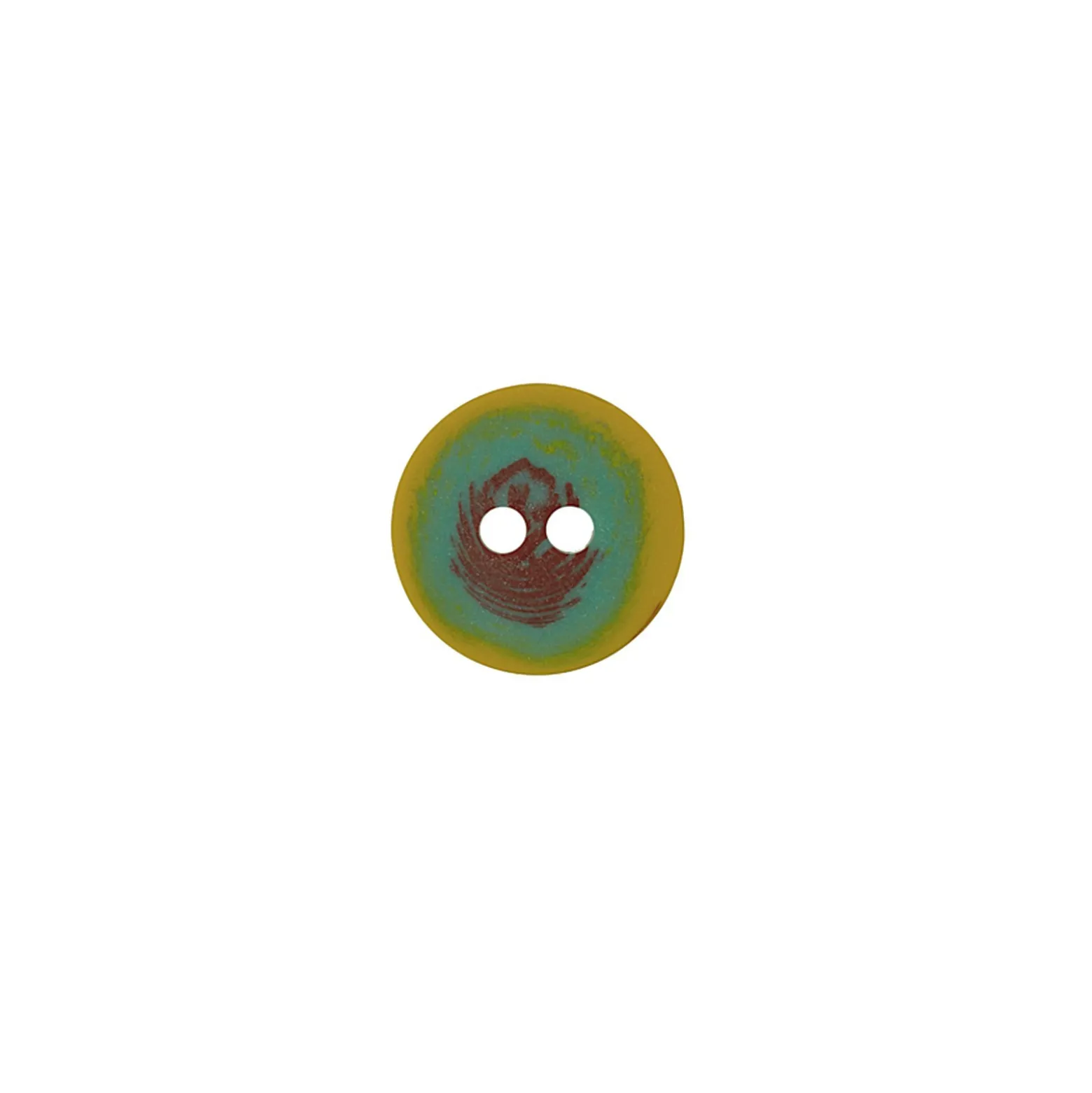 Bouton polyester Bubble gum - vert/kaki