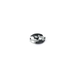 Bouton polyester Camouflage Army - gris
