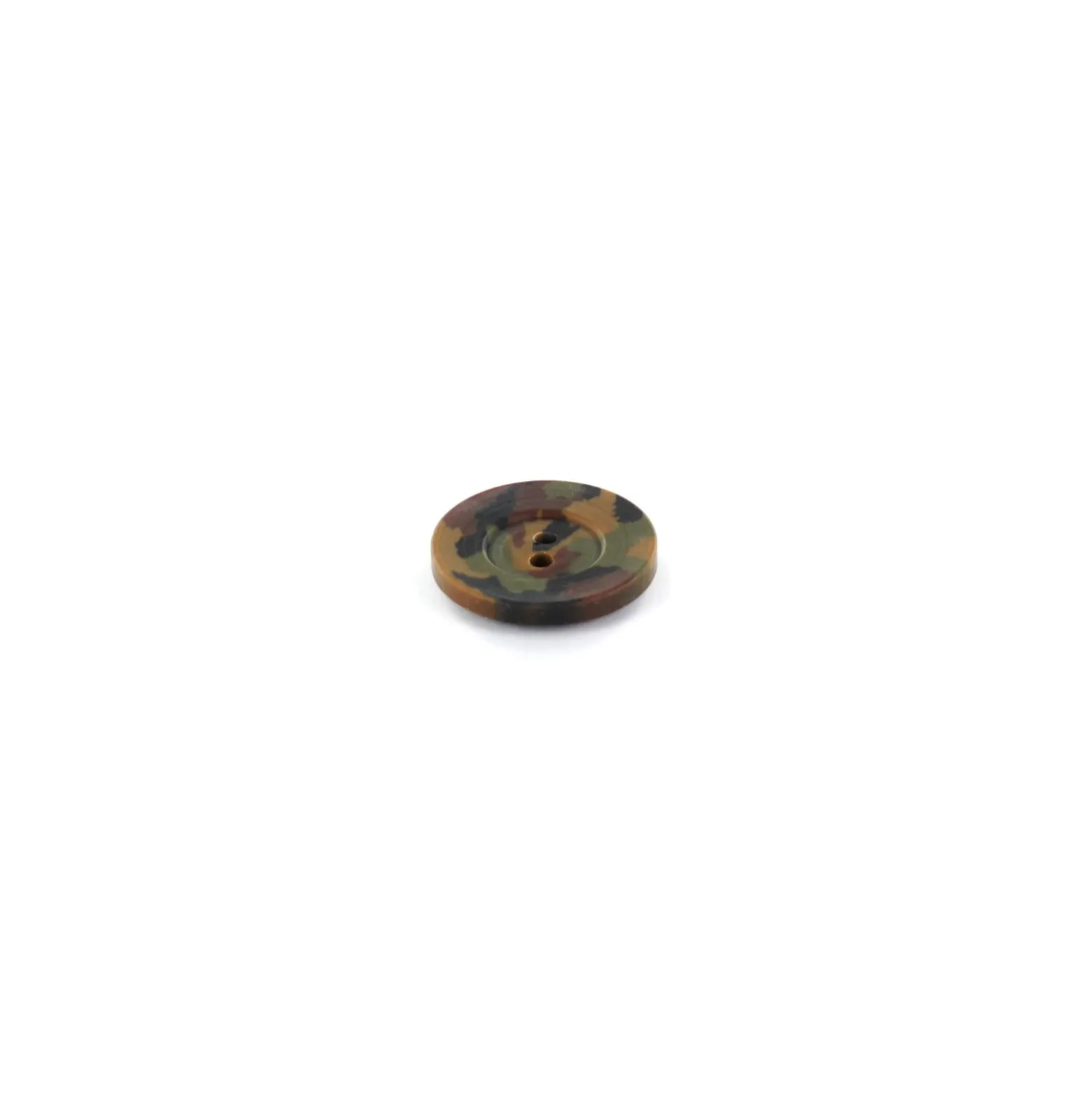 Bouton polyester Camouflage Army - kaki
