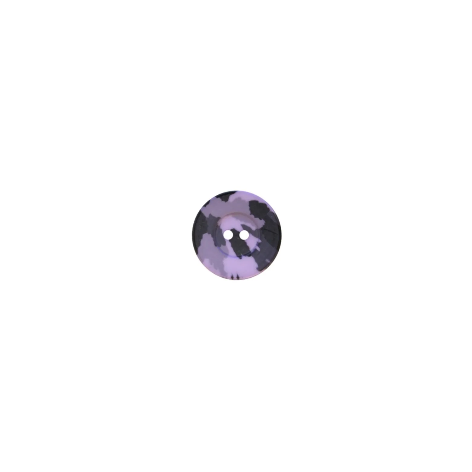 Bouton polyester Camouflage Army - violet