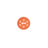 Bouton polyester Ciel étoilé - orange