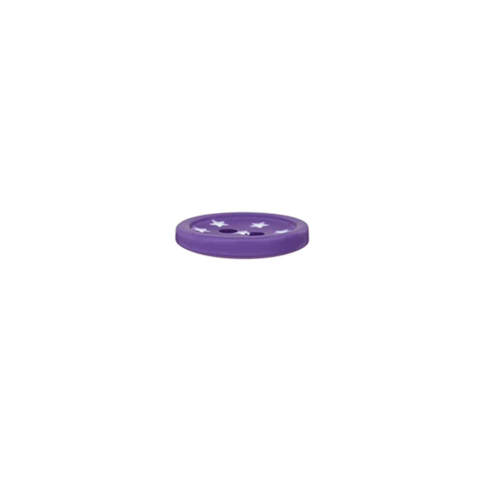 Bouton polyester Ciel étoilé - violet