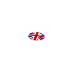 Bouton polyester Fantaisie Union Jack
