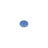 Bouton polyester Flat bleu