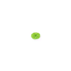 Bouton Polyester Glaïeul vert