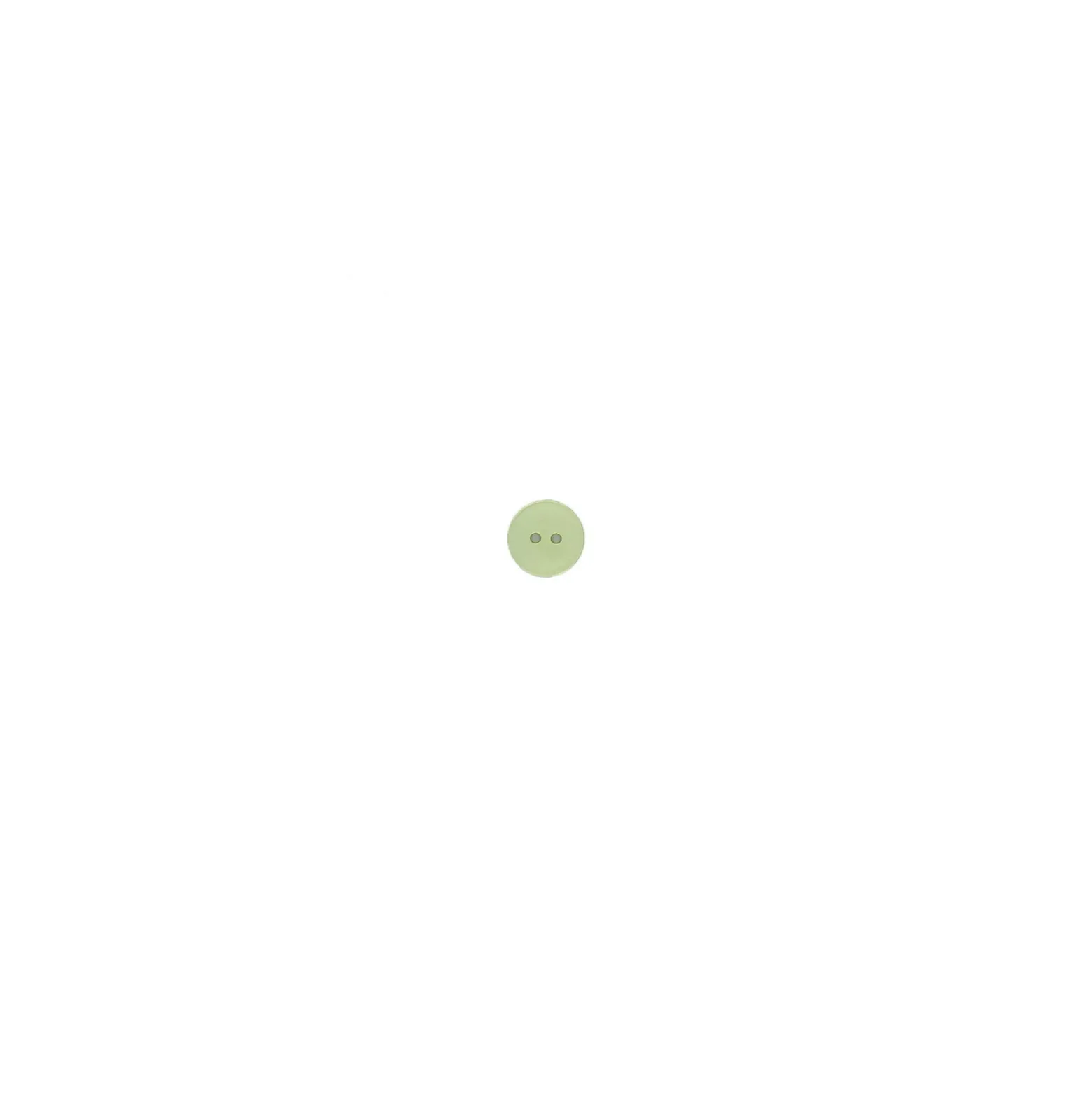 Bouton polyester Glow 15 mm - pistache