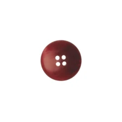 Bouton polyester Lince - rouge