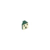 Bouton polyester Maisonnette vert