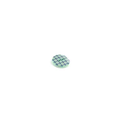 Bouton Polyester Mosaïc vert-clair