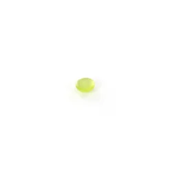 Bouton Polyester Nacré plat vert clair