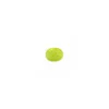 Bouton polyester rond Glitter jaune