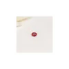 Bouton polyester Shiny 10 mm - rouge