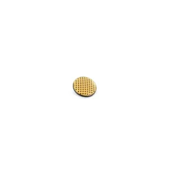 Bouton polyester Spotty jaune