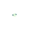 Bouton polyester Tante Ema Arabesque - blanc