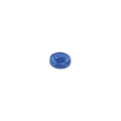 Bouton polyester 4 trous classic B bleu acier