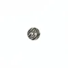 Bouton polyester Zebrastic 14mm - beige