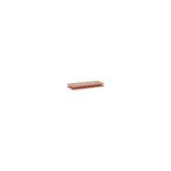 Bouton pression à coudre Rectangulaire - terracotta