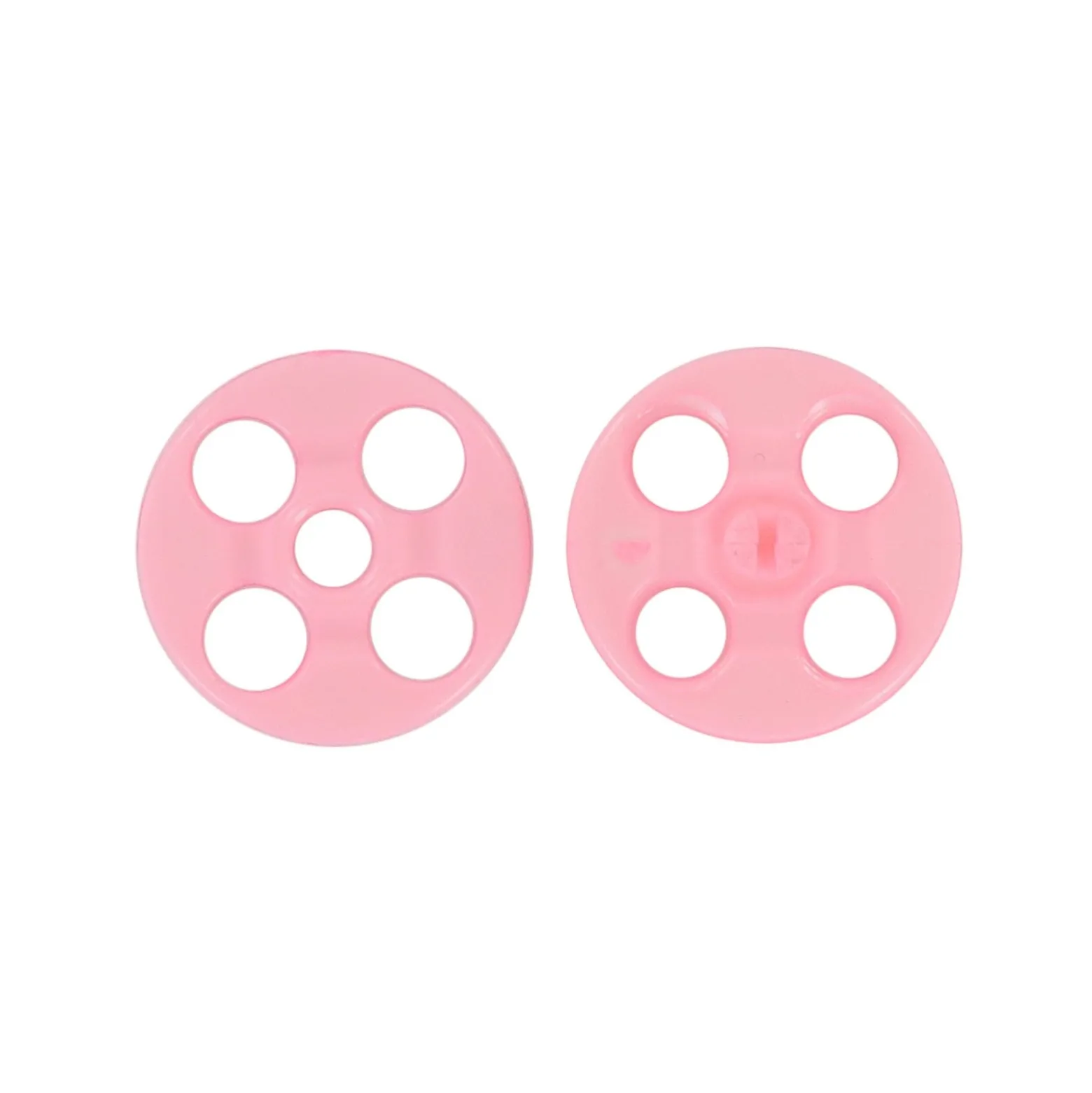 Bouton pression enfant - rose
