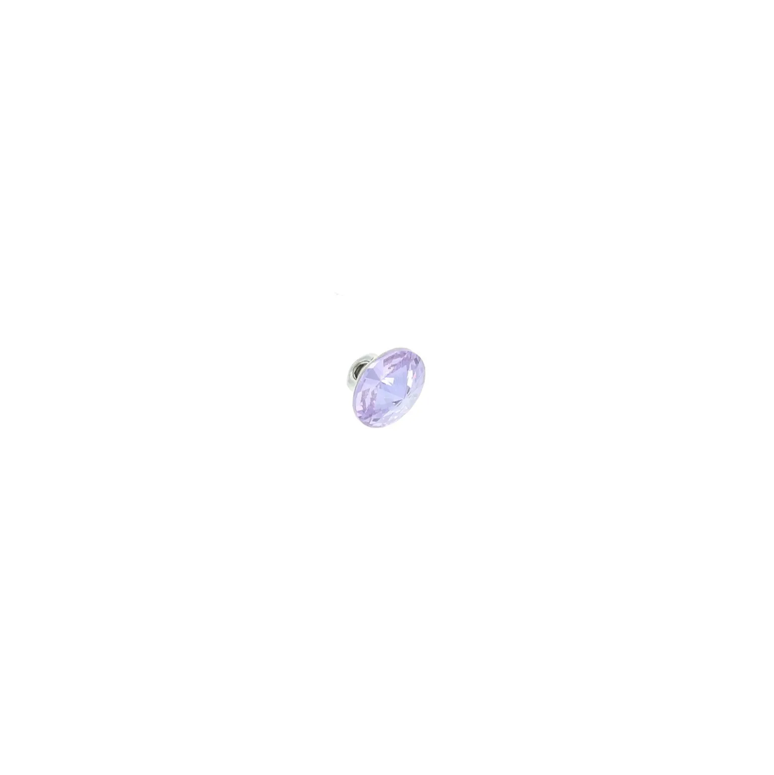 Bouton strass Nyla - violet