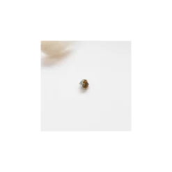 Bouton strass Sweet angels 7mm - orange