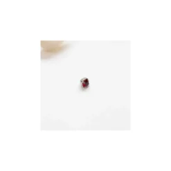 Bouton strass Sweet angels 7mm - rouge