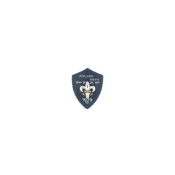 Broche Blason Lys 1979 Bleu marine