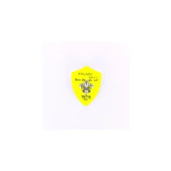 Broche Blason Lys 1979 Jaune fluo