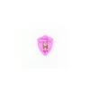 Broche Blason Lys 1979 Rose fluo