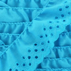 Broderie anglaise Eloïse - turquoise