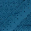 Broderie Anglaise Luceline 65 mm - bleu canard